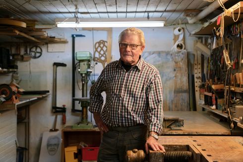 En gavet og livserfaren snedker, Børge