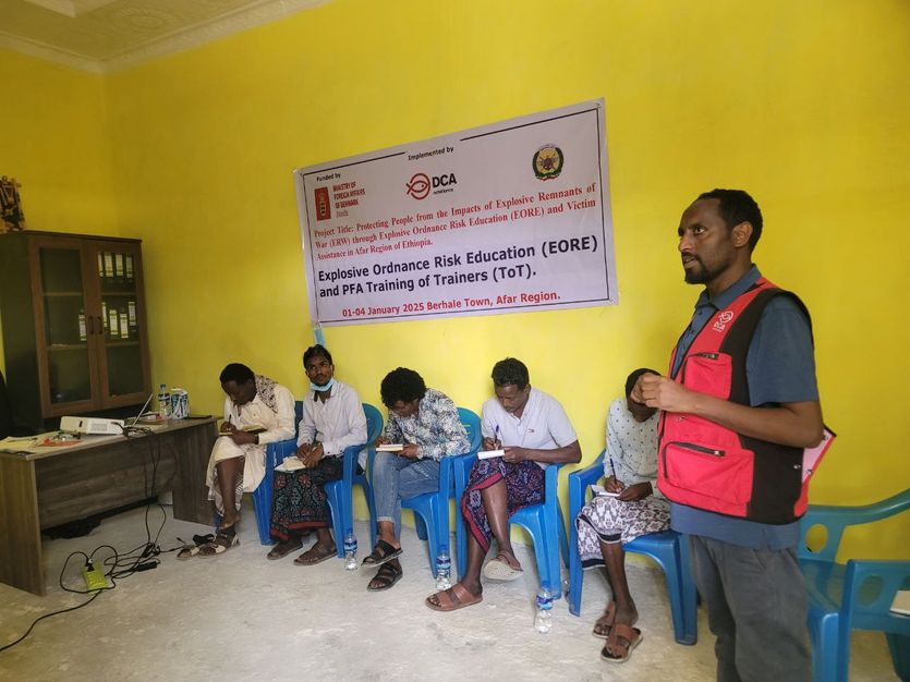 Explosive Ordance Risk Education (EORE) Training Ethiopia