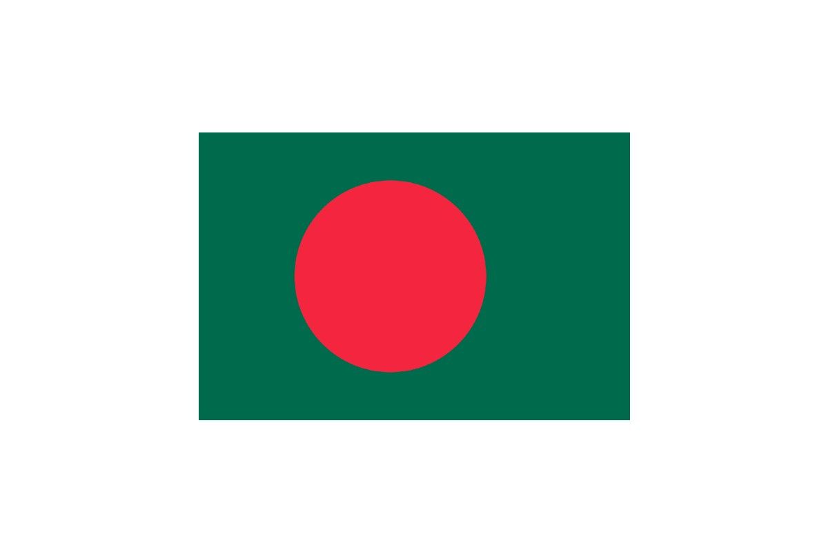Nationalflag for Bangladesh