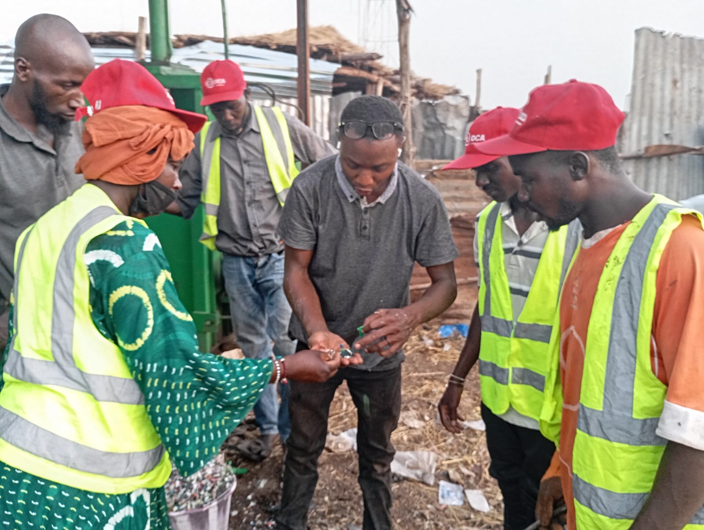 Identifying different types of plastic