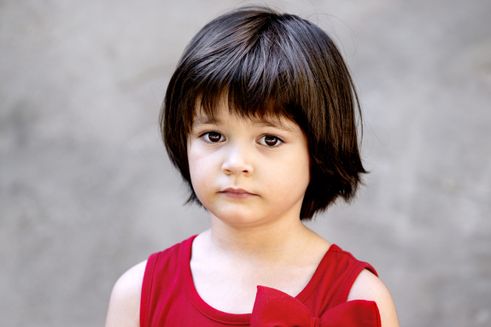 5-årige Myroslava fra Ukraine