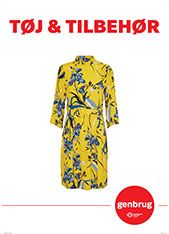 tøj tilbehør plakat