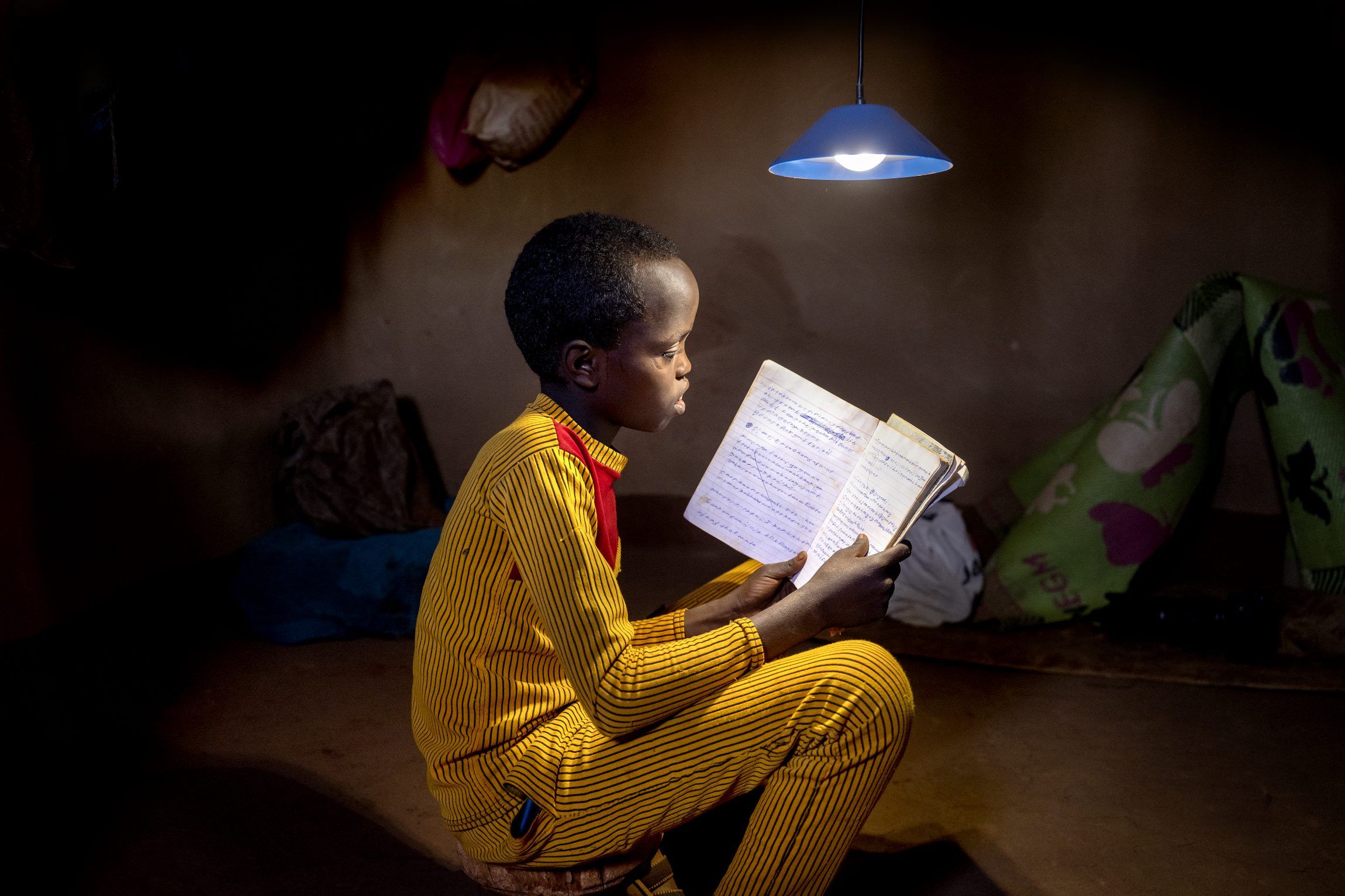 Solcelleprojekt i Etiopien.