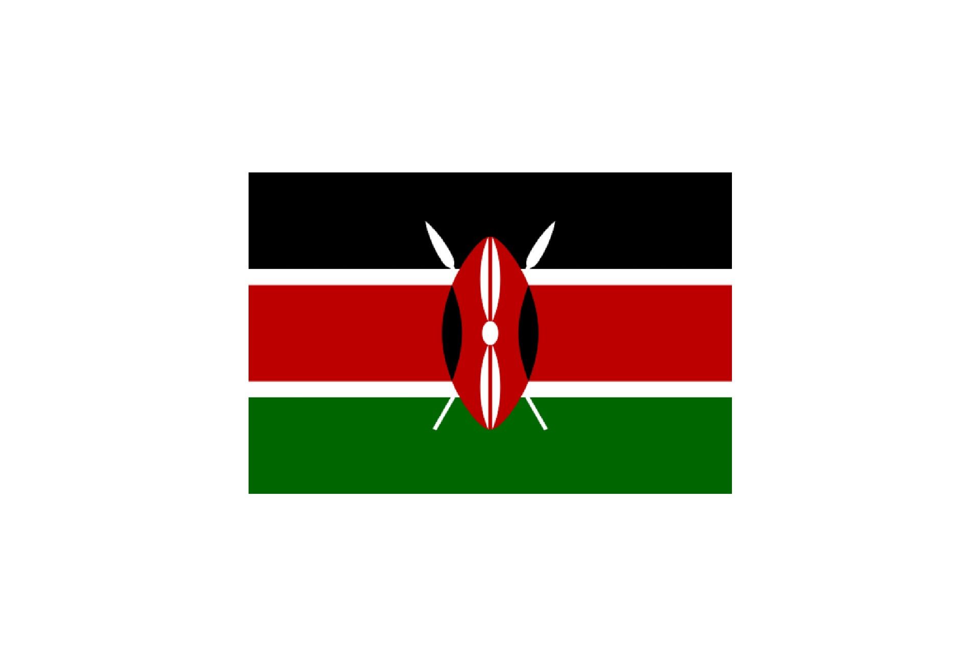 Nationalflag for Kenya
