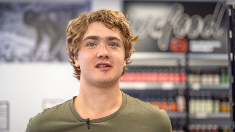 Jens Schollert Steenstrup, frivillig i Wefood p&aring; N&oslash;rrebro