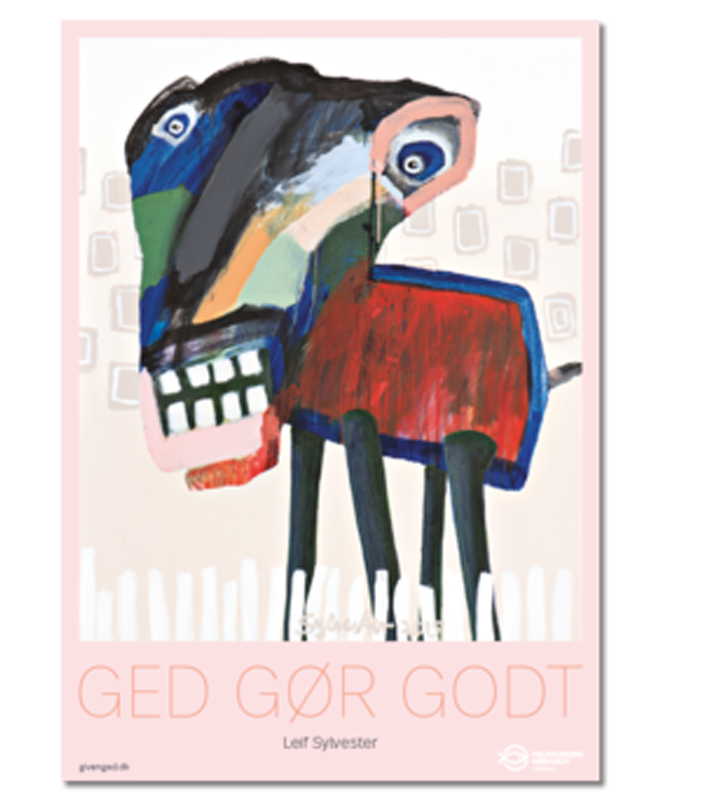 Plakat af Leif Sylvester i A3