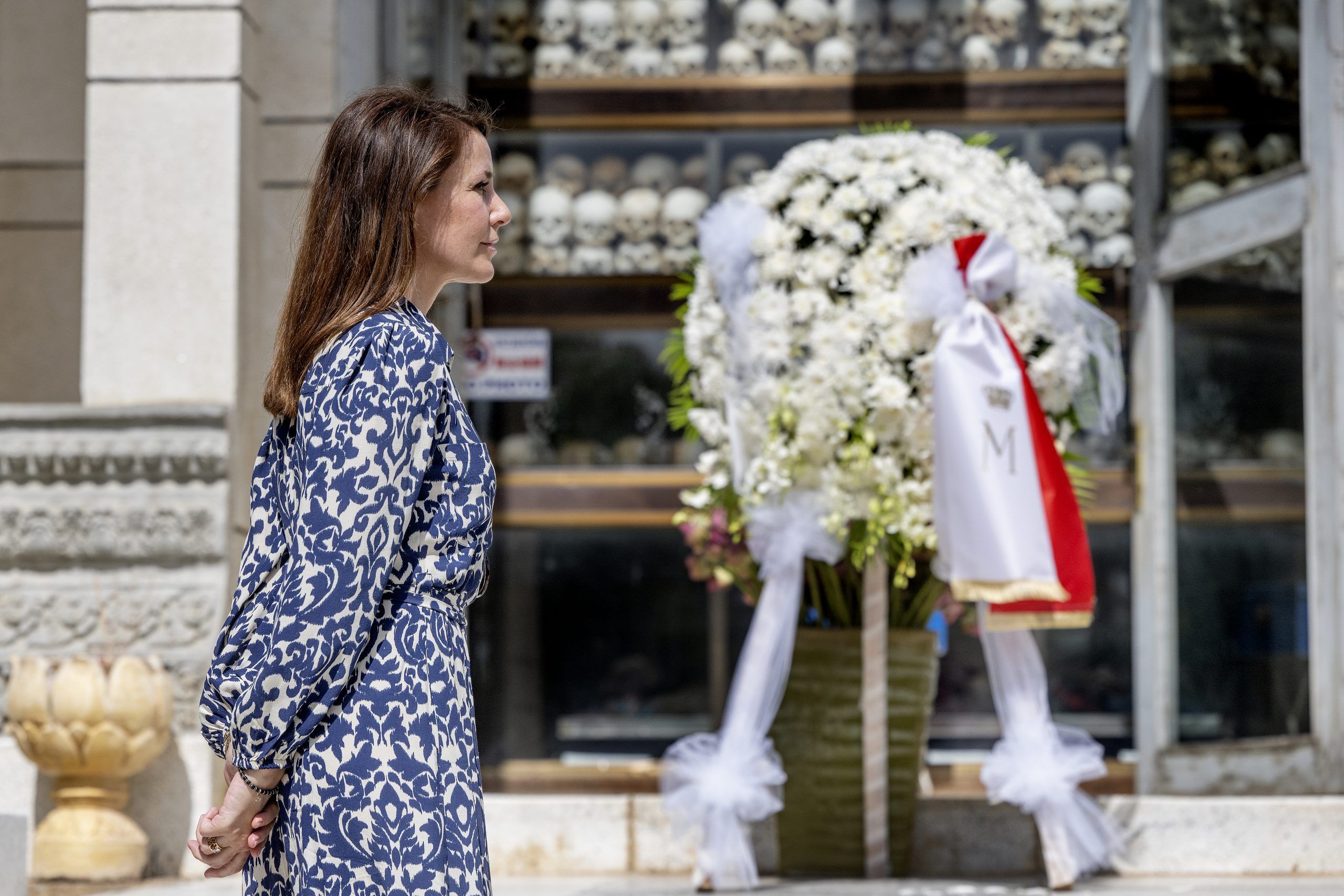 Hendes Kongelige Højhed Prinsesse Marie på besøg i Cambodja sammen med Folkekirkens Nødhjælp