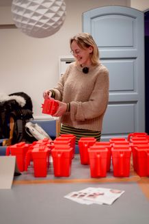 Indsamlingsleder Ida