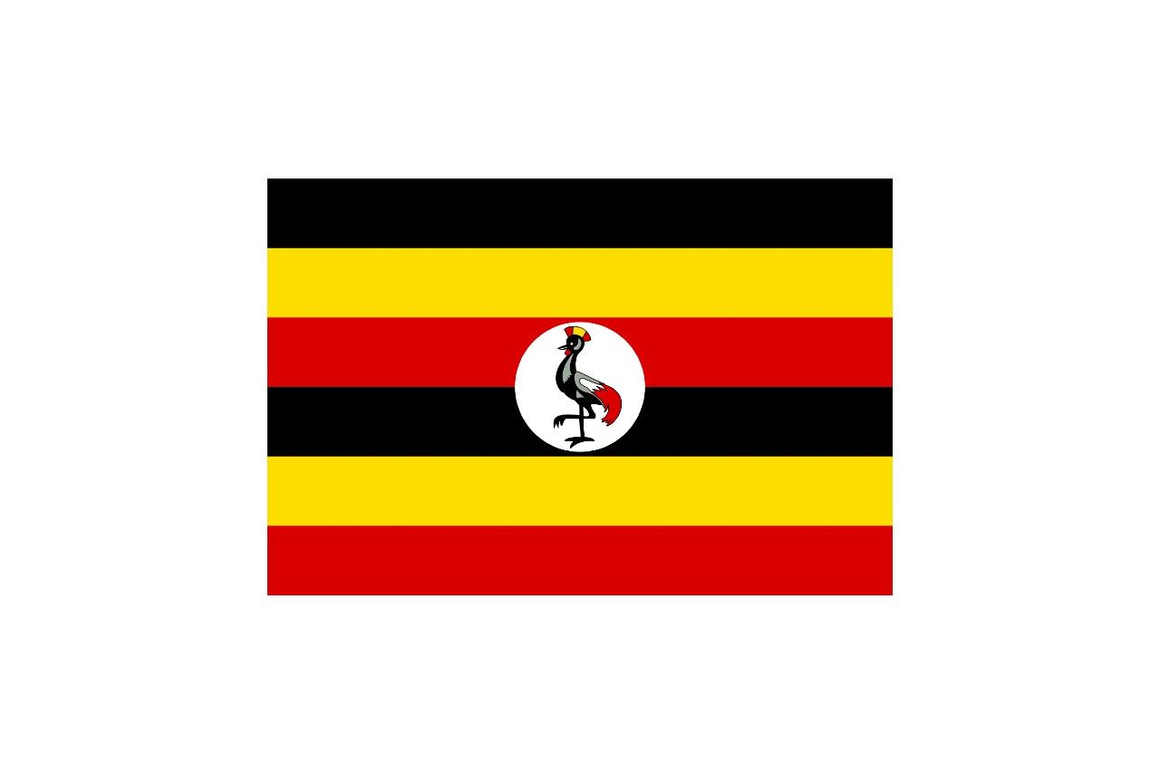 Nationalflag for Uganda