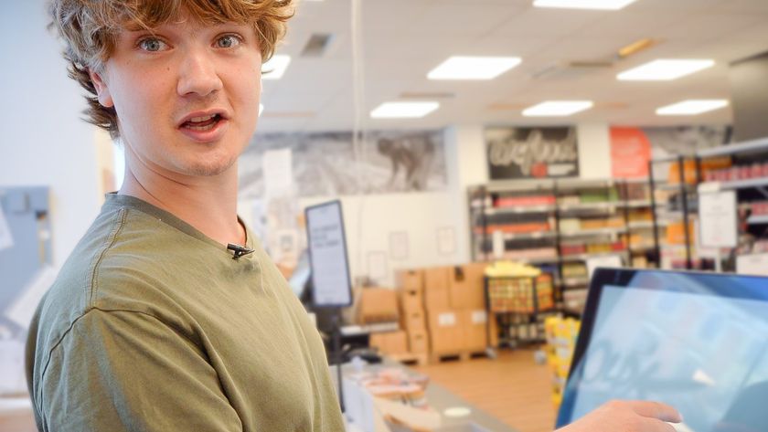 Jens Schollert, 19 år, Wefood-frivillig, 2023 Foto: Andrea Bautista