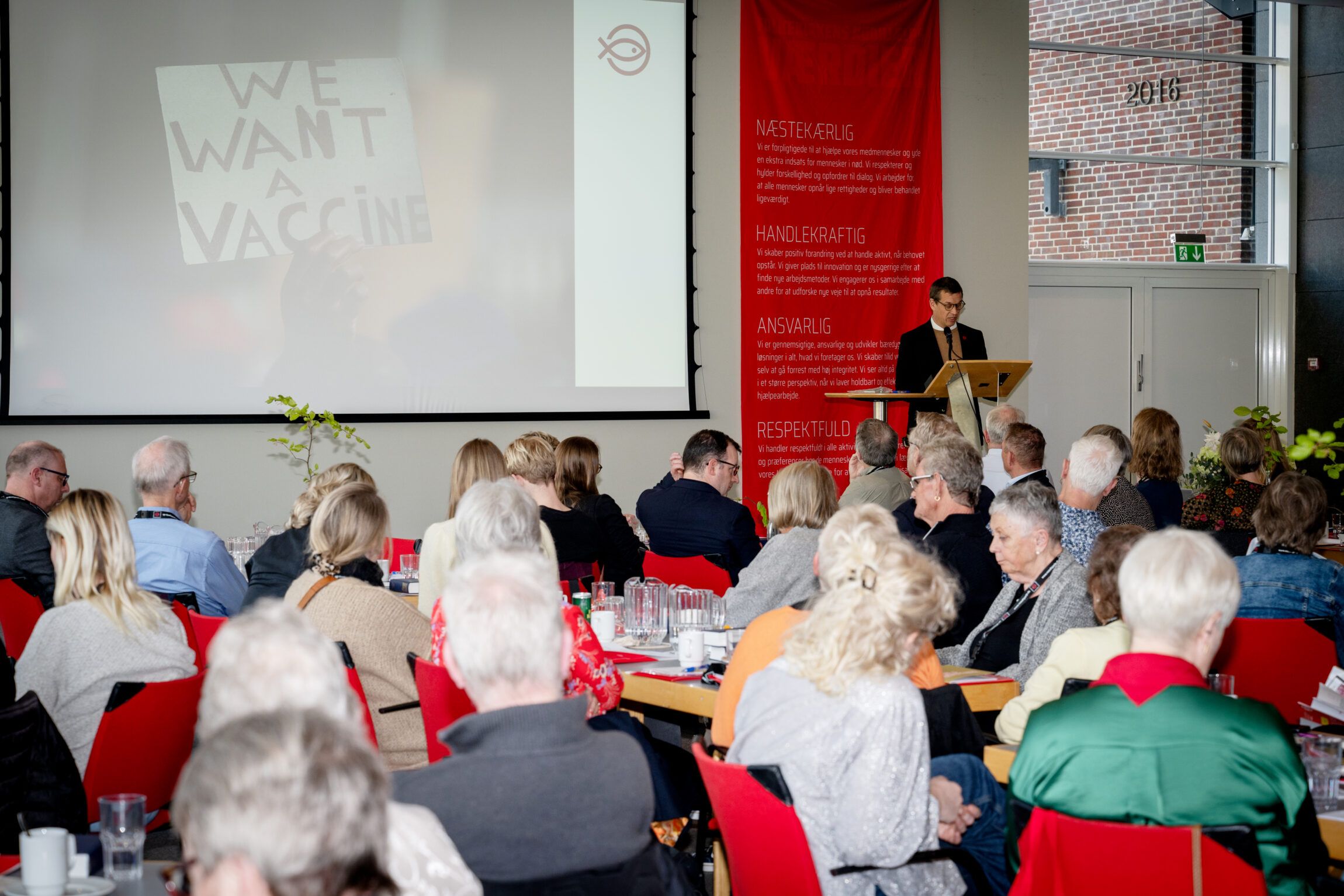 Tale af konstitueret generalsekretær Jonas