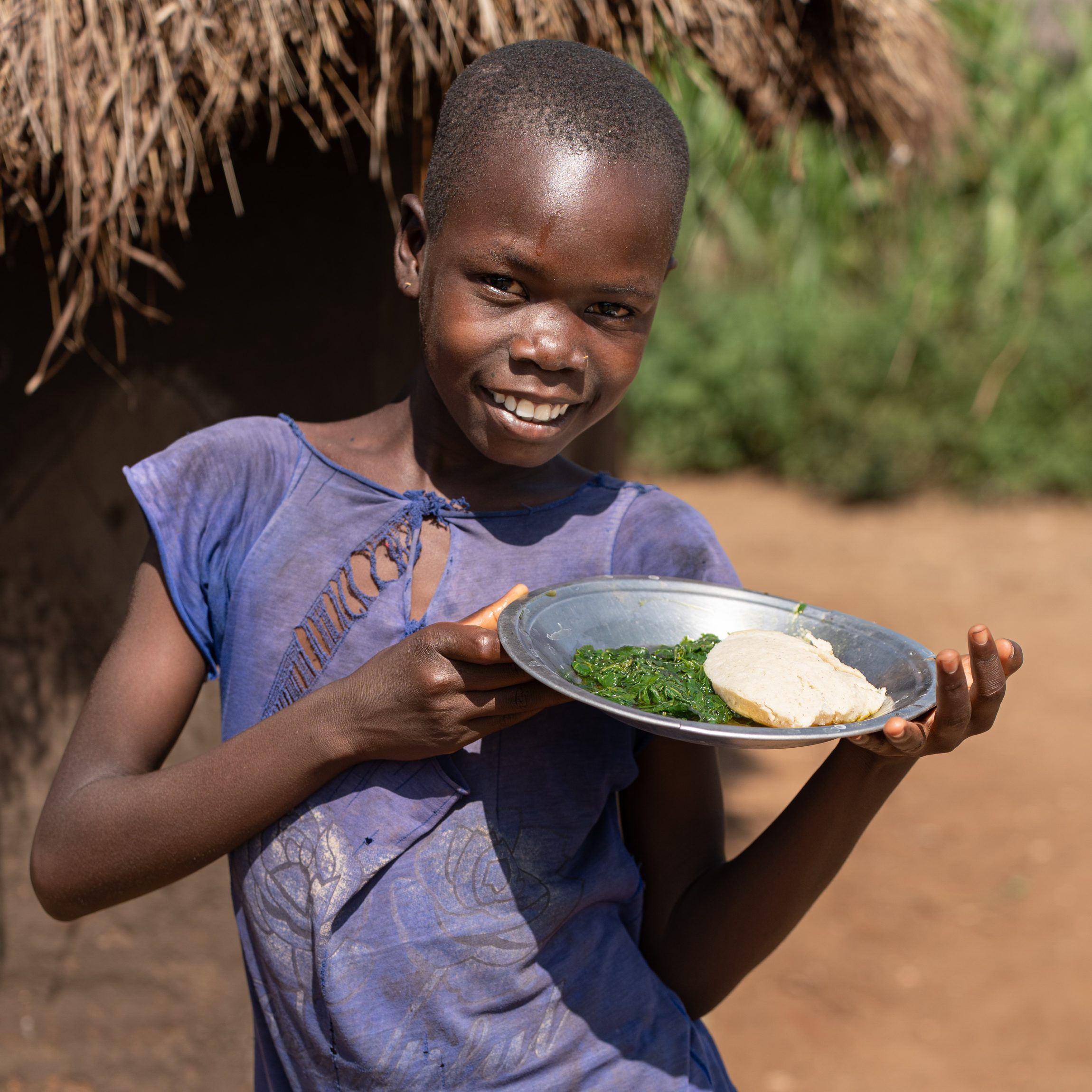 10-årige Jayna viser, hvad hun får at spise på en dag.