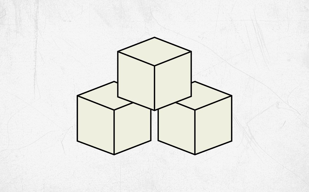 Illustration af tre sukkerknalder