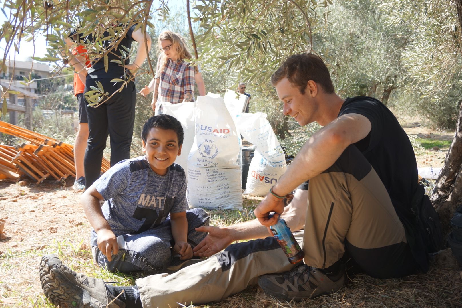 olivenplukning i palæstina med silkeborg højskole